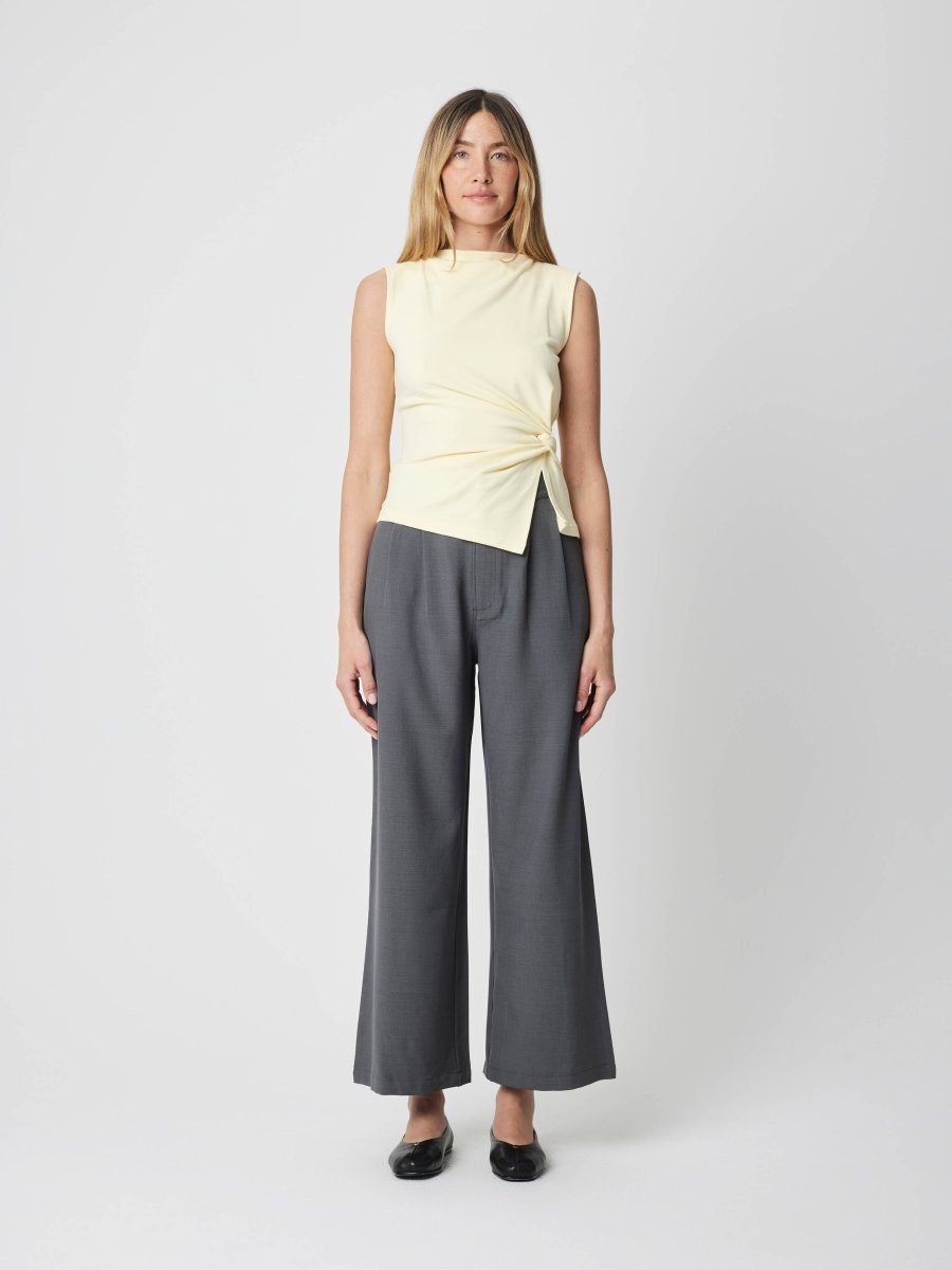 Camisole Twist Josephine Jaune Mod Ref - Ex-voto