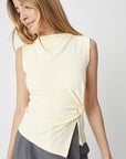 Camisole Twist Josephine Jaune Mod Ref - Ex-voto