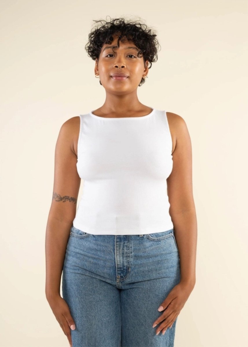 Camisole Valencia NLT Blanc - Ex - voto