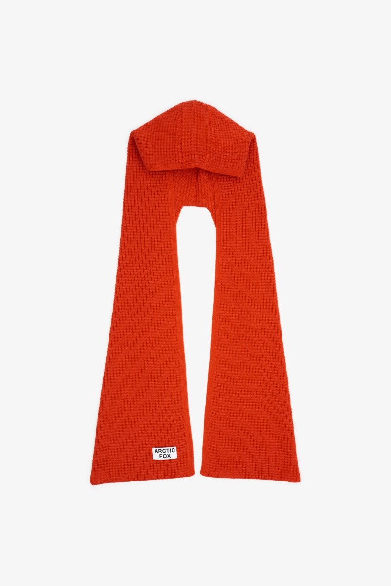 Capuchon avec Foulard Rouge Arctic Fox - Ex - voto