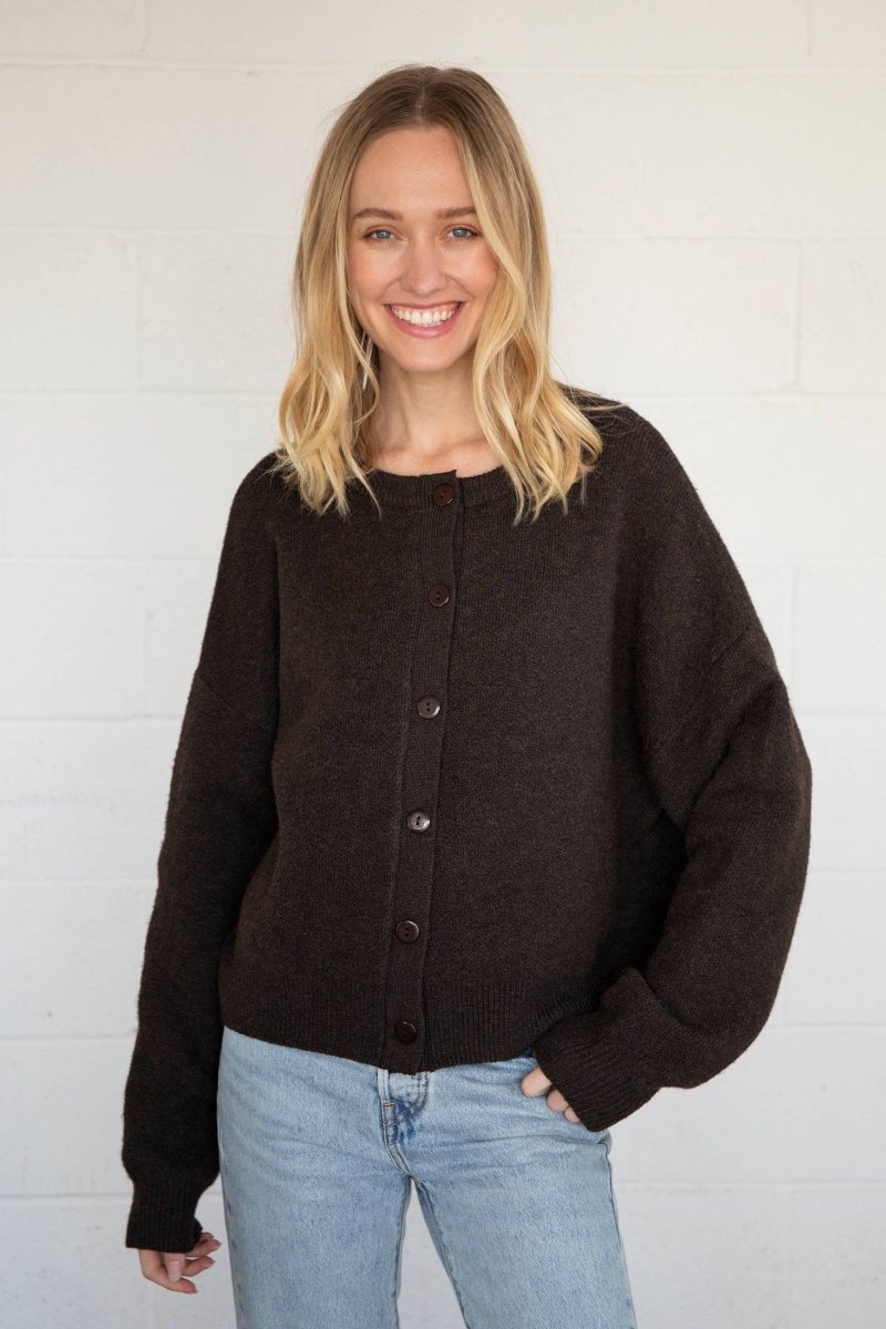 Cardigan Alyssa Things Between Chocolat - Ex - voto