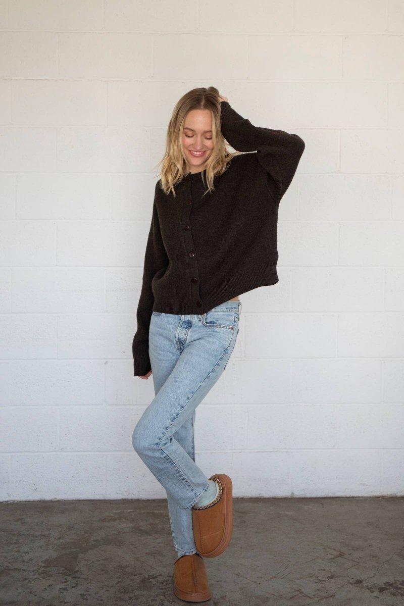 Cardigan Alyssa Things Between Chocolat - Ex - voto