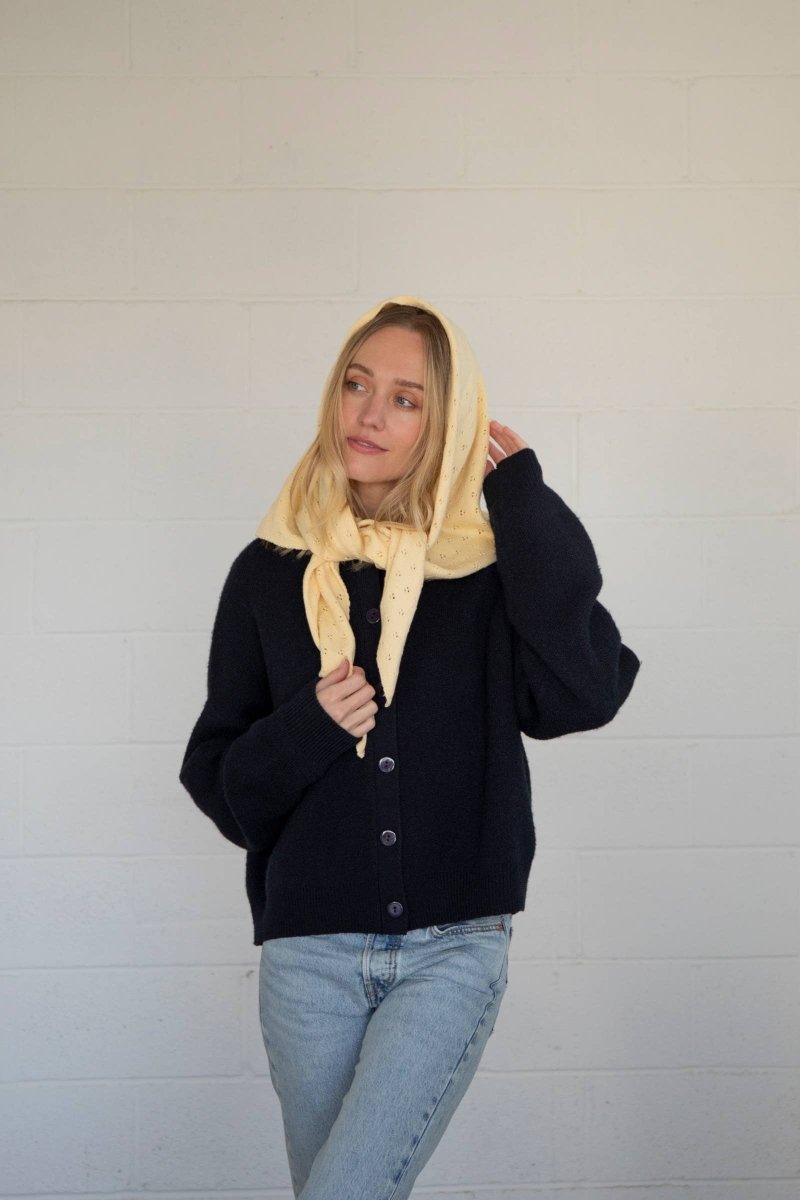 Cardigan Alyssa Things Between Marine - Ex - voto