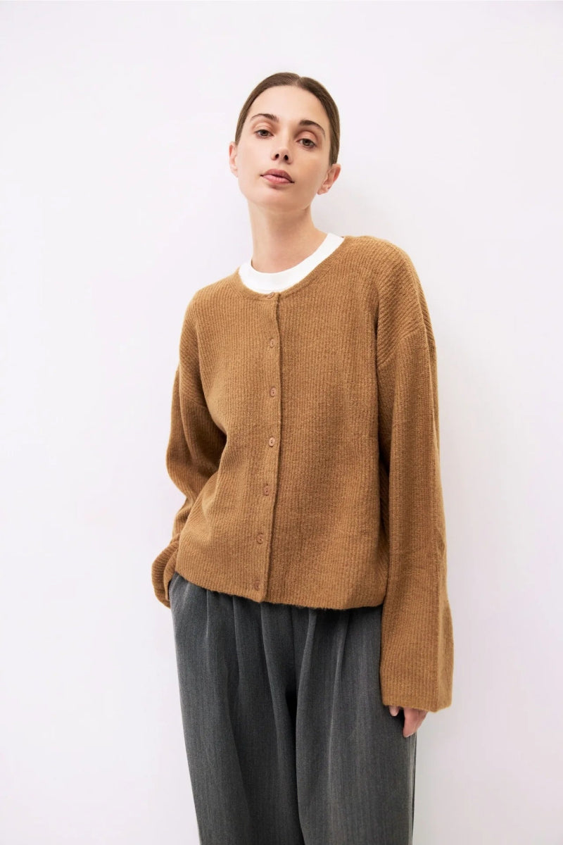 Cardigan Anabel Mod Ref Brun - Ex - voto