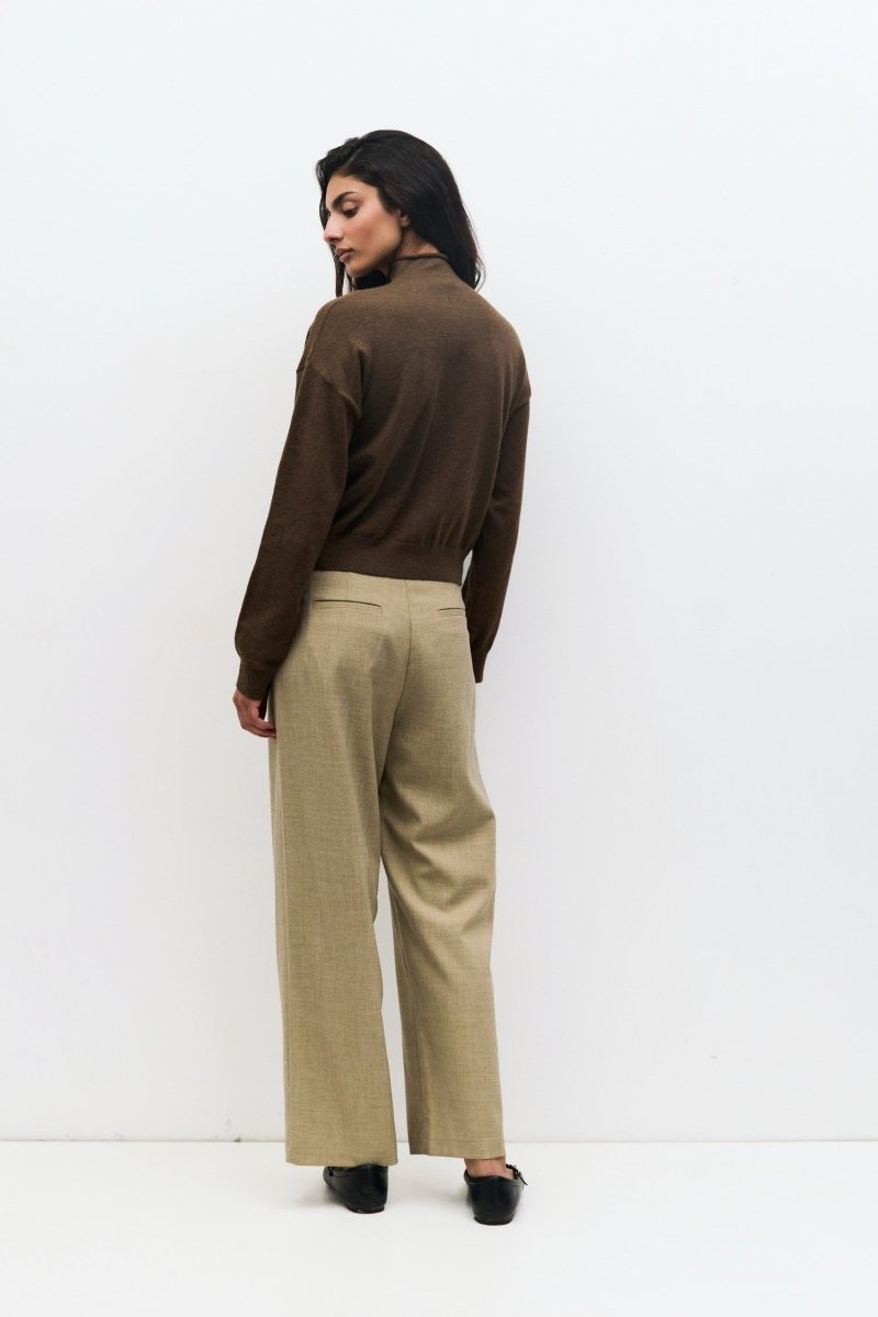 Cardigan Brooks Brun All Row - Ex - voto