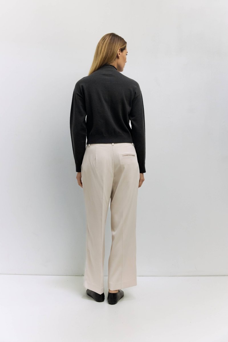 Cardigan Brooks Charcoal All Row - Ex - voto