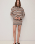 Cardigan Cathy Brun All Row - Ex-voto