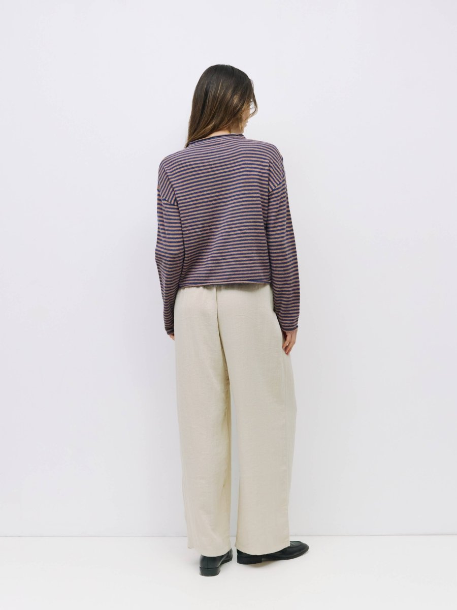 Cardigan Elisa Brun et Marine All Row - Ex - voto