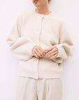 Cardigan Juna Crème All Row - Ex - voto