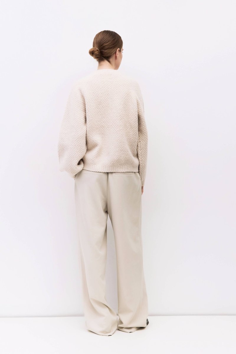 Cardigan Juna Crème All Row - Ex - voto