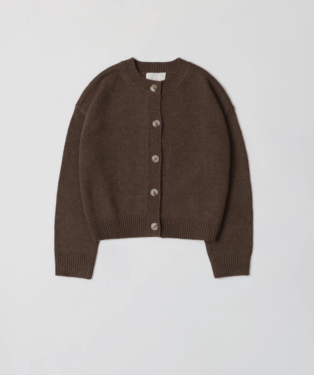 Cardigan Lucy Mocha All Row - Ex - voto