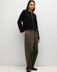 Cardigan Morgan Noir All Row - Ex-voto