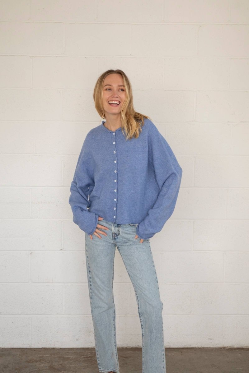 Cardigan Piper Bleu Clair Things Between - Ex - voto