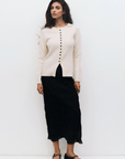 Cardigan Priya Mod Ref Crème - Ex - voto