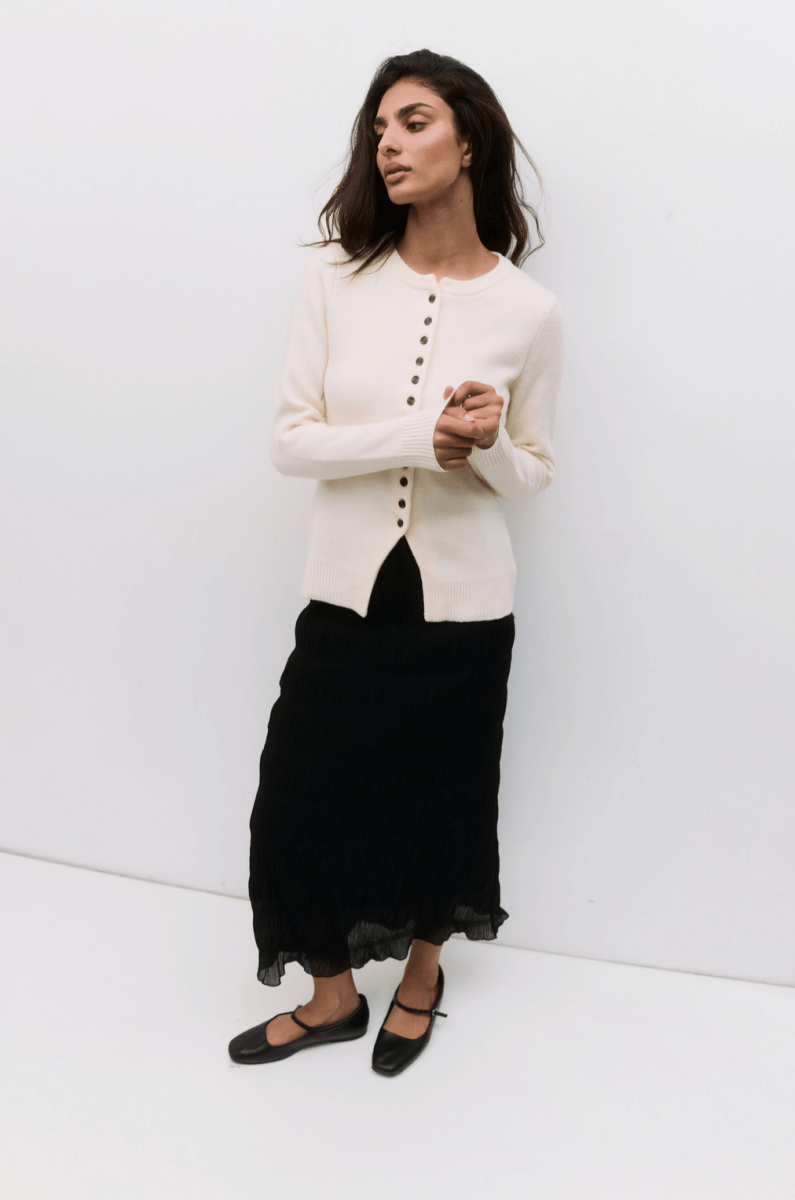 Cardigan Priya Mod Ref Crème - Ex - voto