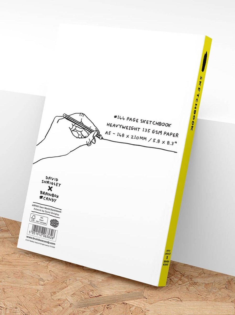 Carnet à Dessin Art Save The World D.Shrigley - Ex - voto