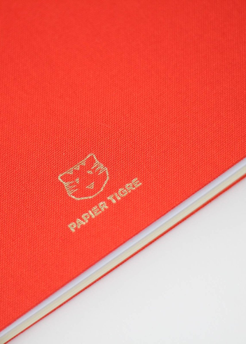 Carnet A5 Corail Papier Tigre - Ex - voto