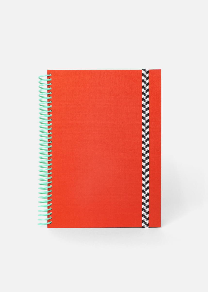 Carnet A5 Corail Papier Tigre - Ex - voto