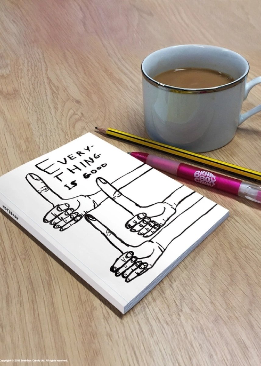 Carnet A6 Everything is Good D. Shrigley - Ex - voto