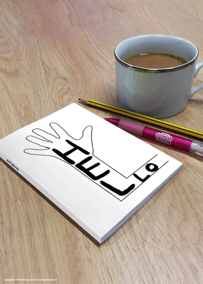 Carnet A6 Hello D. Shrigley - Ex - voto