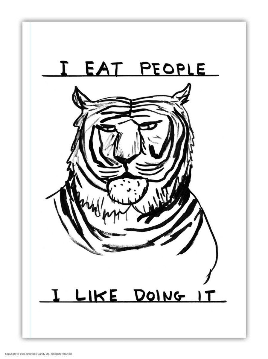 Carnet A6 I Eat People D.Shrigley - Ex - voto