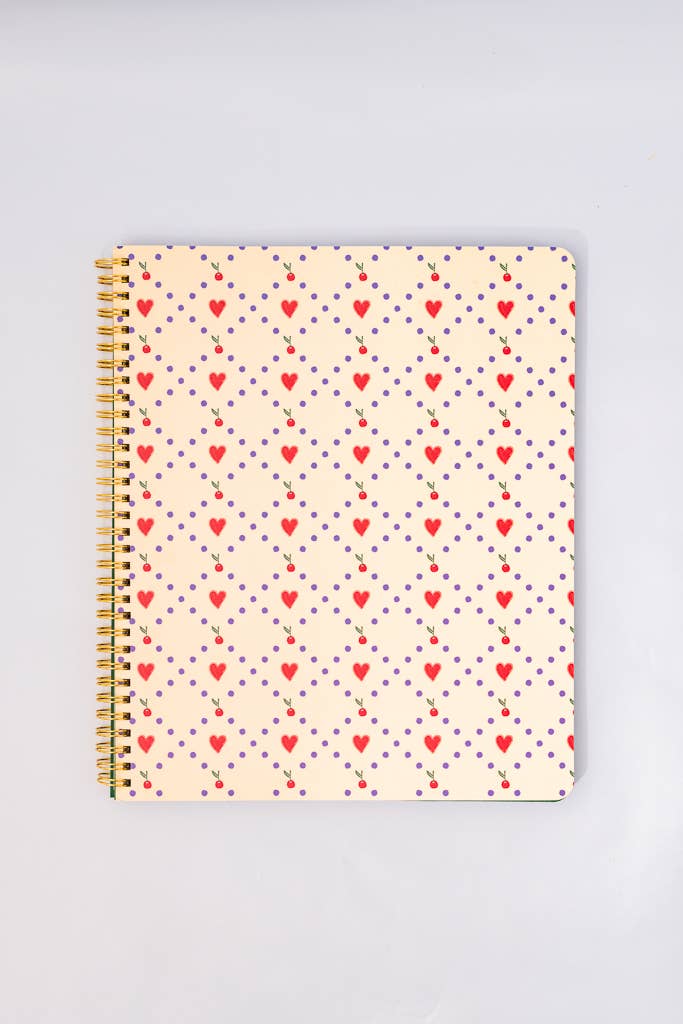 Carnet Coeurs et Cerises Ban.do - Ex - voto