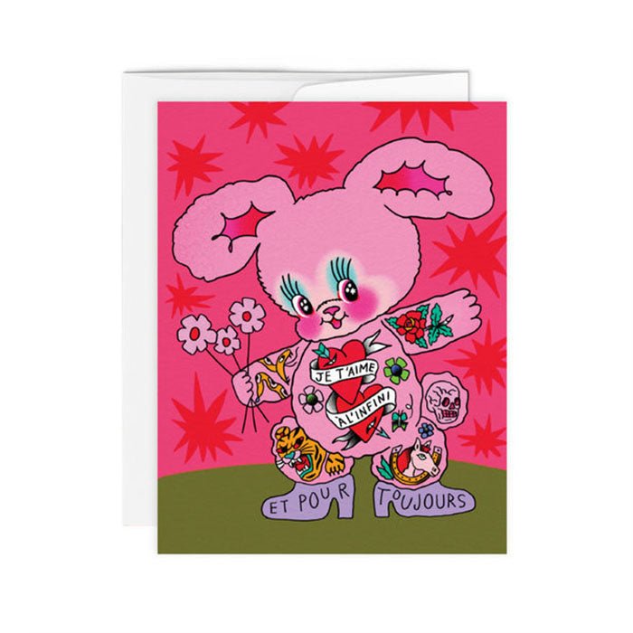 Carte de Souhaits Amour Toujours Paperole - Ex - voto
