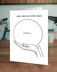 Carte de Souhaits Arthritis Funny D. Shrigley - Ex - voto