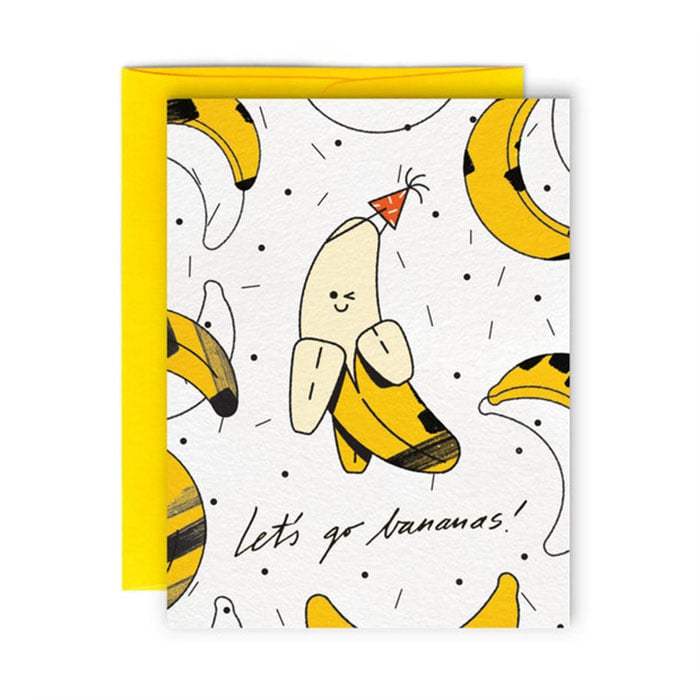 Carte de Souhaits Bananas Paperole - Ex - voto