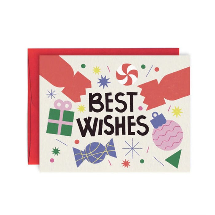Carte de Souhaits Best Wishes Paperole - Ex - voto
