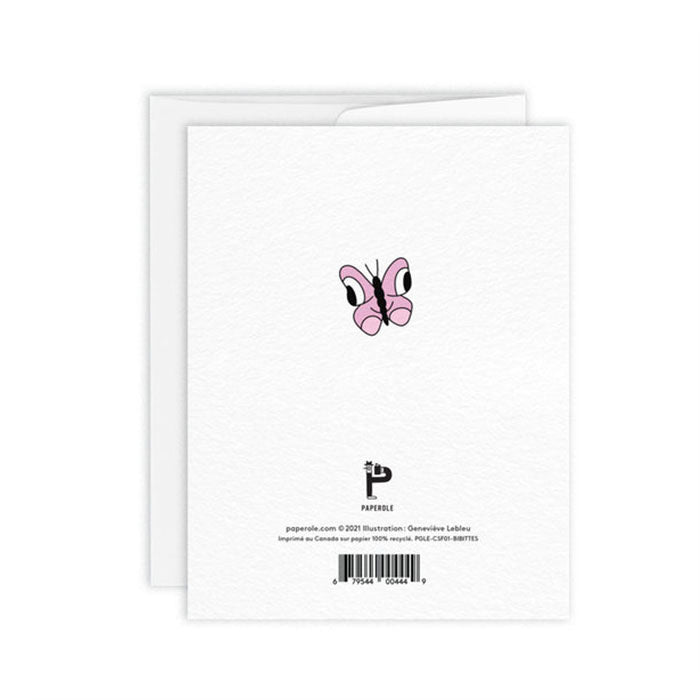 Carte de Souhaits Bibittes Paperole - Ex - voto
