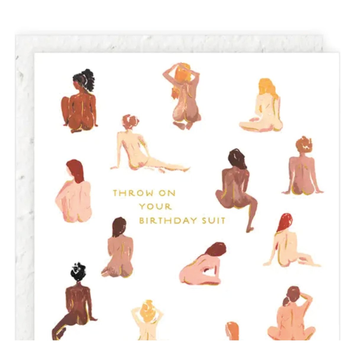 Carte de Souhaits Birthday Suit Seedlings - Ex - voto