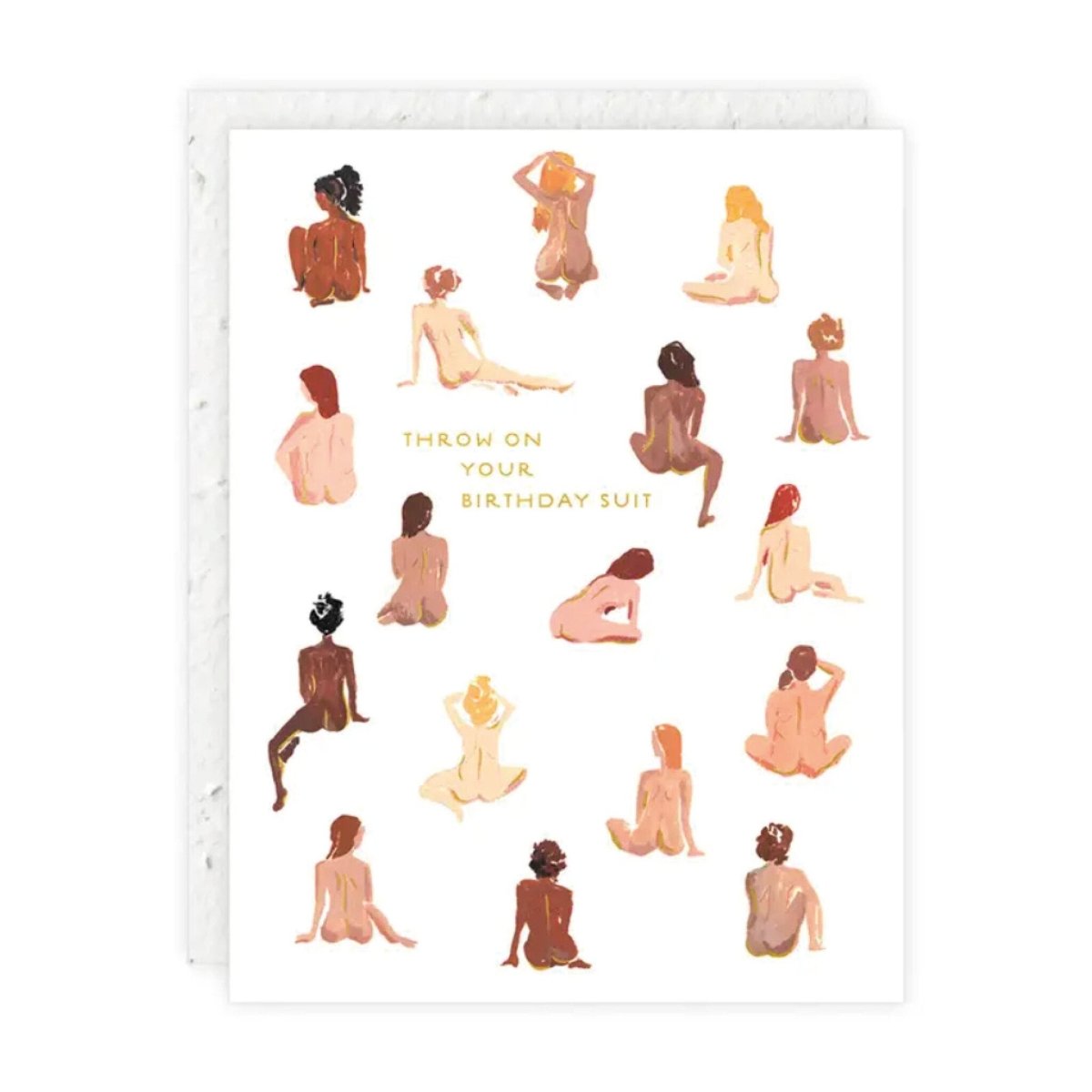 Carte de Souhaits Birthday Suit Seedlings - Ex - voto