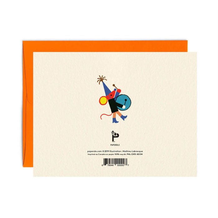 Carte de Souhaits BOOM Paperole - Ex - voto