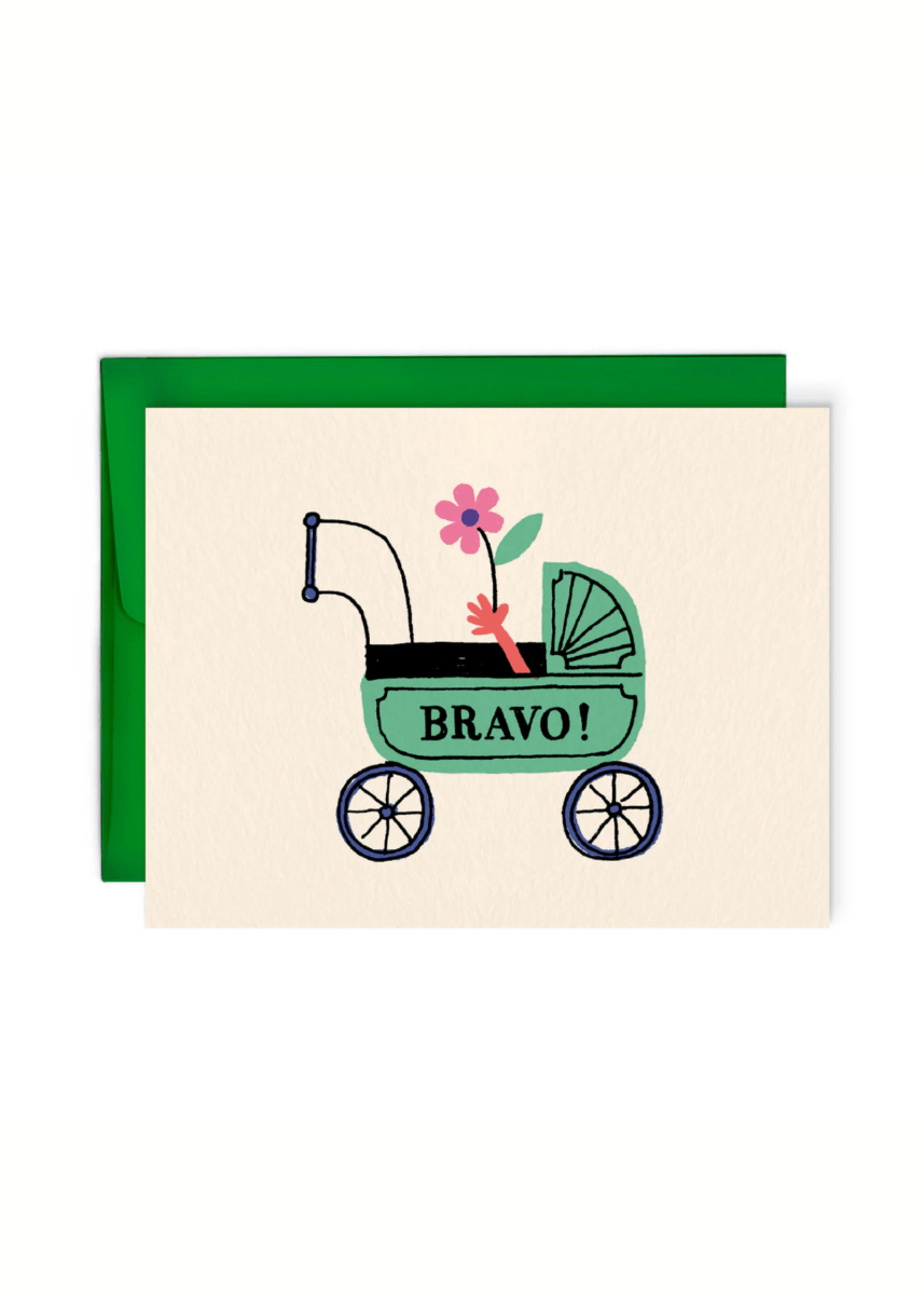 Carte de Souhaits BRAVO Paperole - Ex - voto