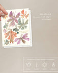 Carte de Souhaits Butterflies Seedlings - Ex - voto