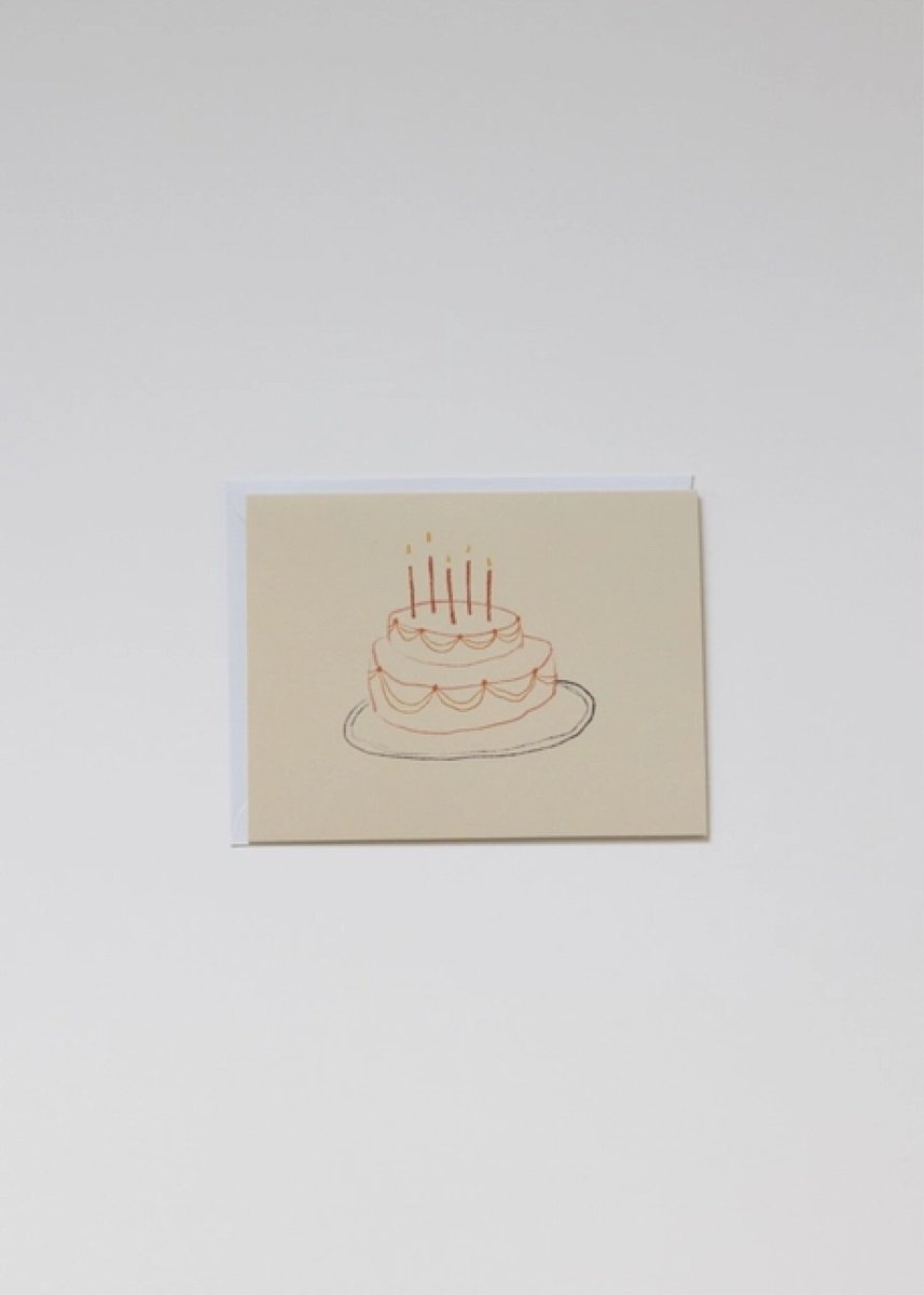 Carte de Souhaits Cake Sumner Lane - Ex - voto