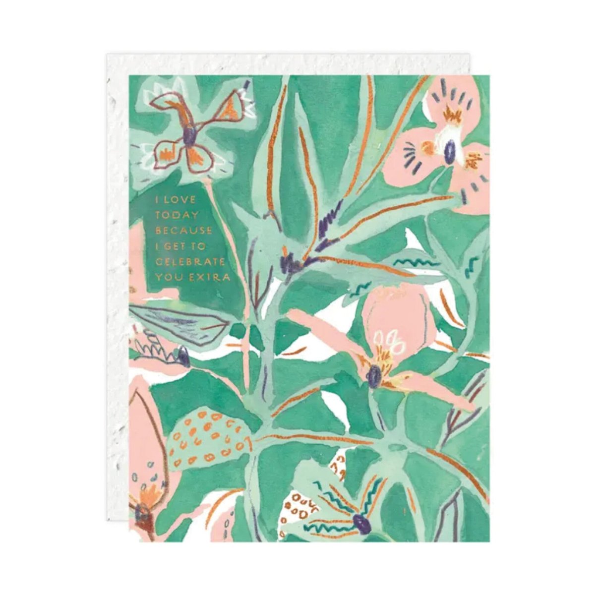 Carte de Souhaits Celebrate You Seedlings - Ex - voto