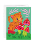 Carte de Souhaits Champignon Paperole - Ex - voto