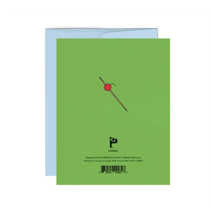 Carte de Souhaits Cheers Paperole - Ex - voto