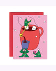 Carte de Souhaits Chocolat Chaud Paperole - Ex - voto