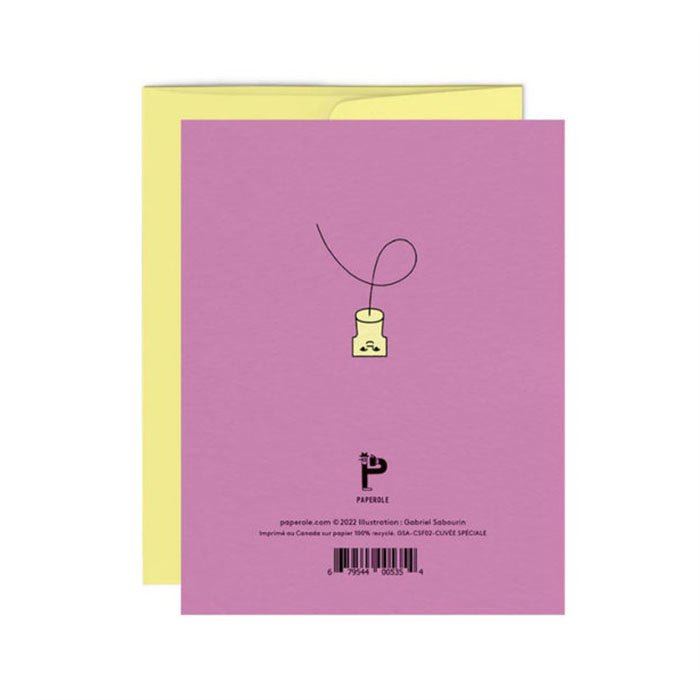 Carte de Souhaits Cuvée spéciale Paperole - Ex - voto