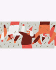 Carte de Souhaits Danse en ligne Paperole - Ex - voto