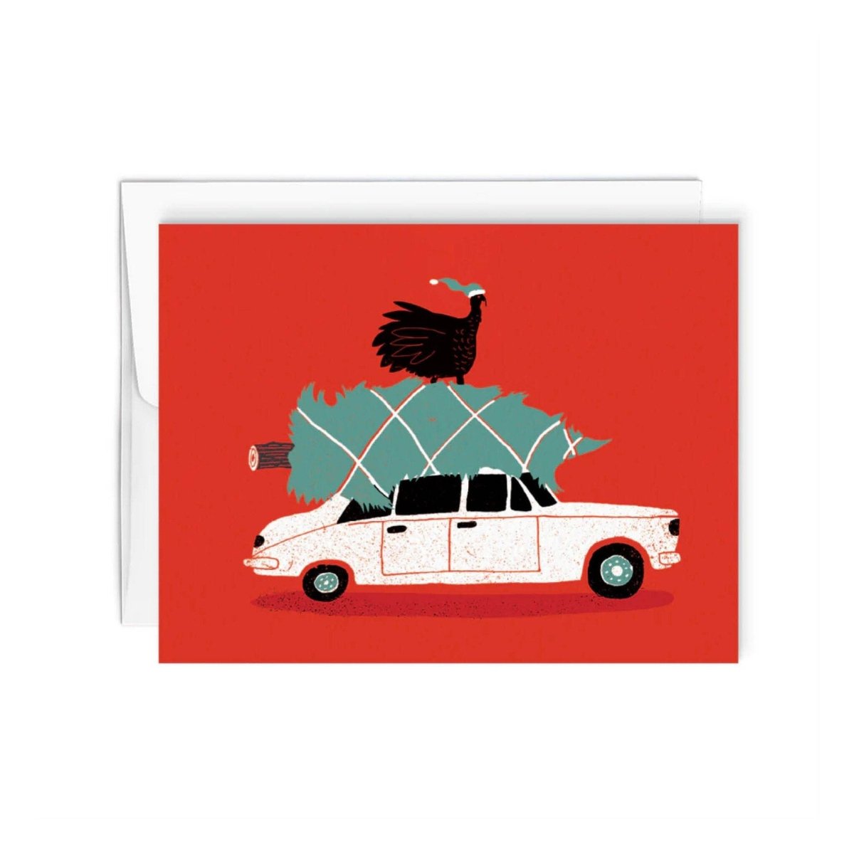 Carte de Souhaits Dinde Paperole - Ex - voto
