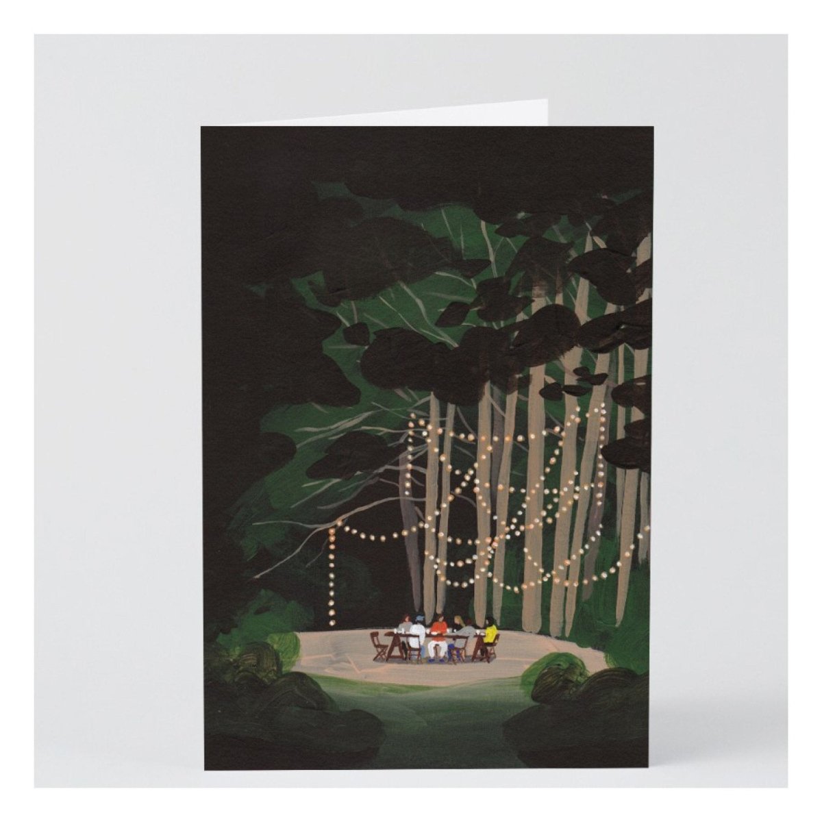 Carte de Souhaits Dinner in the Forest WRAP - Ex - voto