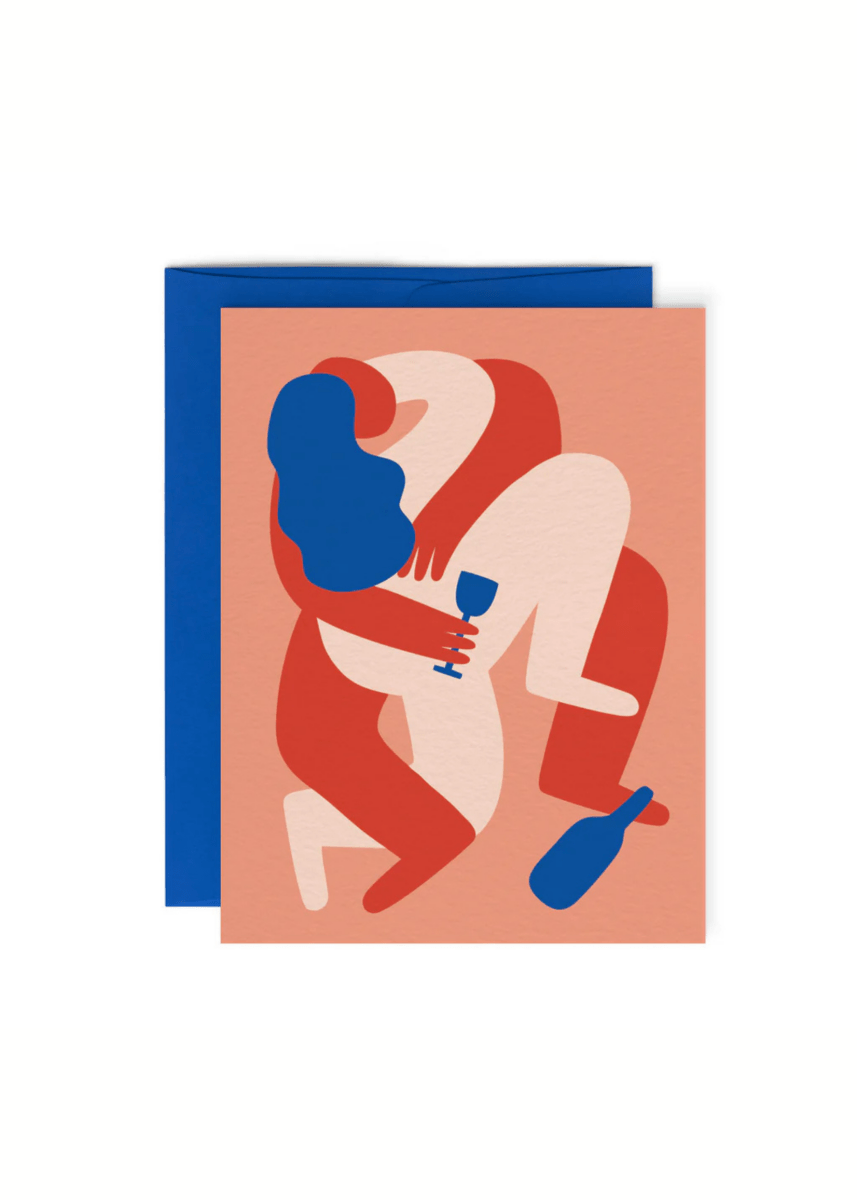 Carte de Souhaits Drunk in love Paperole - Ex - voto