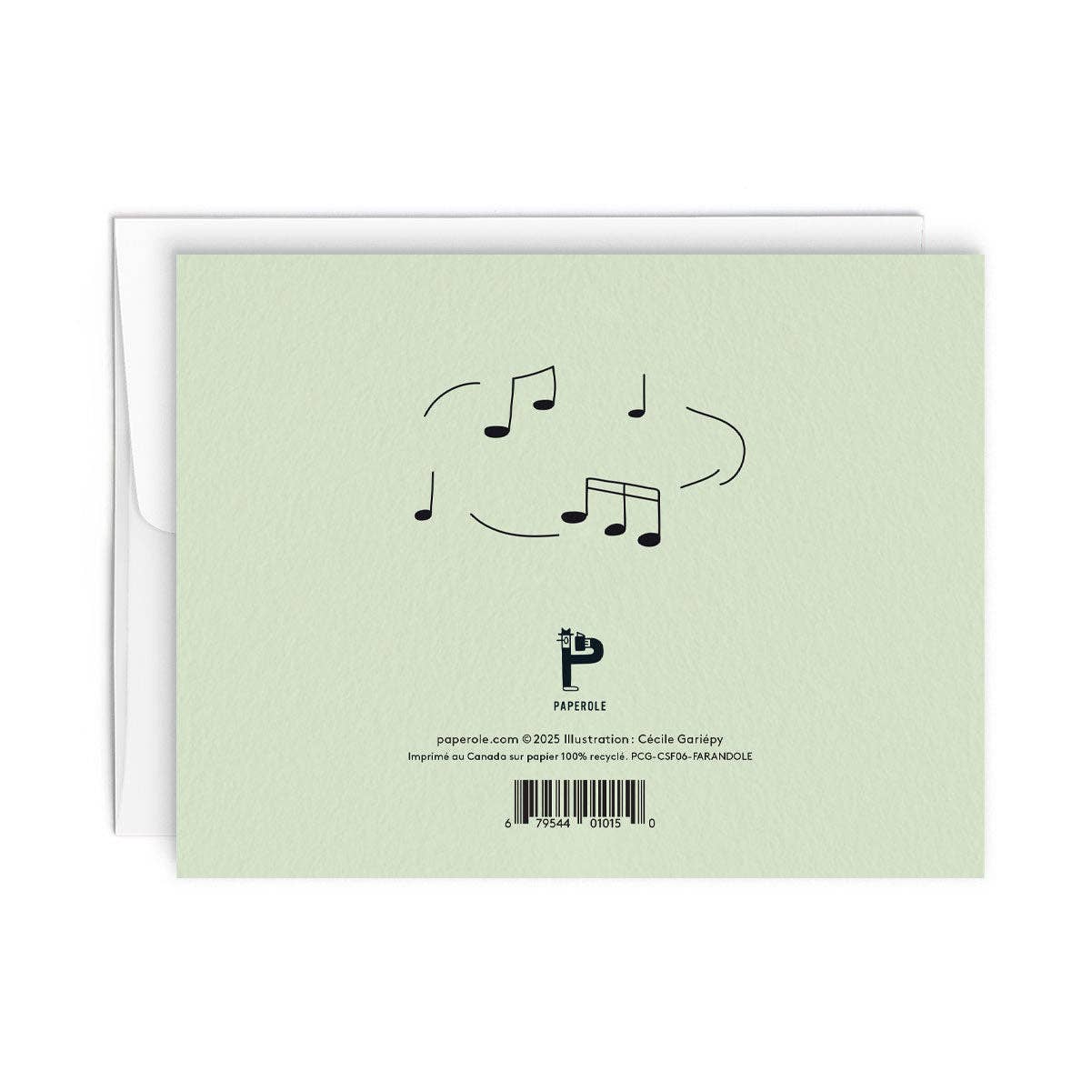 Carte de Souhaits Farandole Paperole - Ex-voto