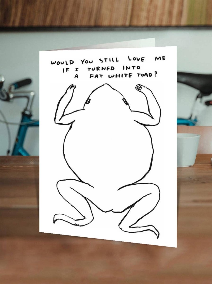 Carte de Souhaits Fat White Toad D. Shrigley - Ex - voto