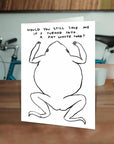 Carte de Souhaits Fat White Toad D. Shrigley - Ex - voto