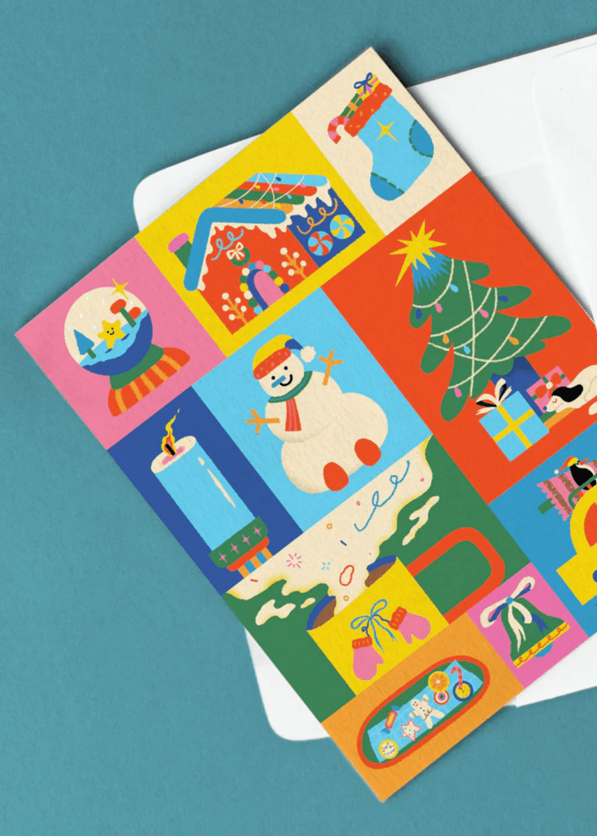 Carte de Souhaits Festivités Paperole - Ex - voto